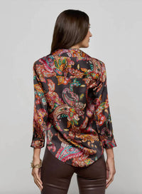 L'Agence - Dani 3/4 Sleeve Blouse
