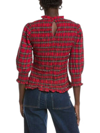 Sail To Sable - Puff Sleeve Smocked Top