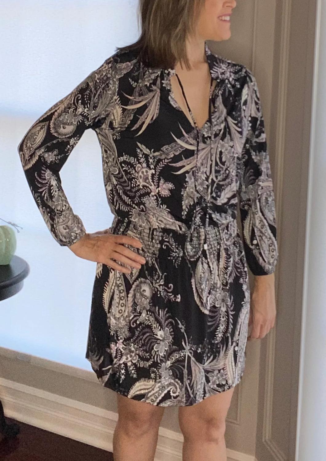 Ariella - Smocking Detail Dress