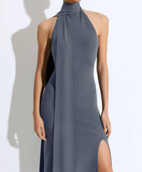 Lapointe - Matte Viscose Halterneck Dress