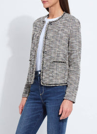 Lysse - Charlotte Collarless St Tweed Jacket