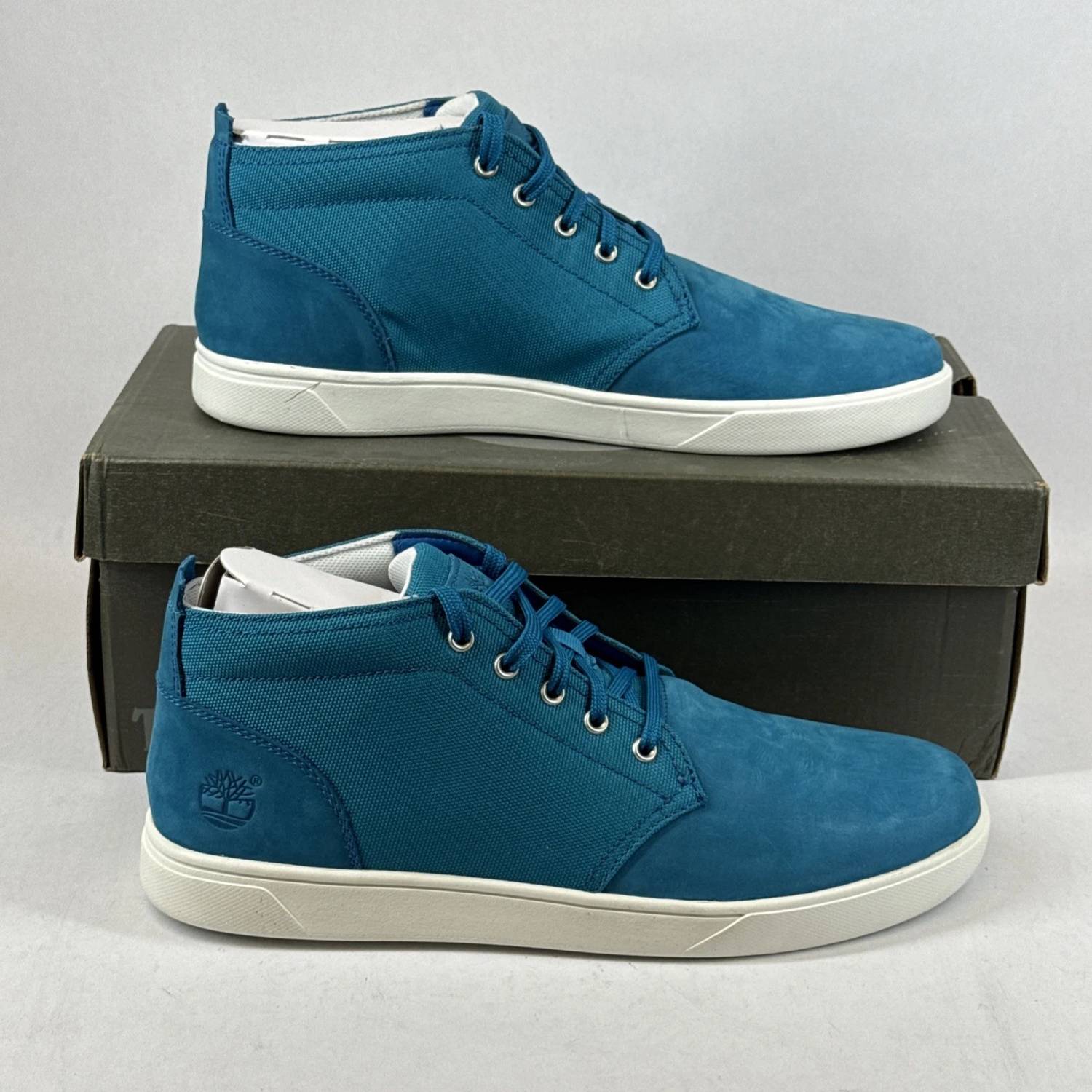 Timberland - Men's Groveton Chukka Suede Canvas Casual Shoes