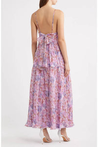Lulus - Shannon Tie Back Maxi Dress