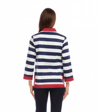 Karen Kane - Striped St Tropez Tunic Top