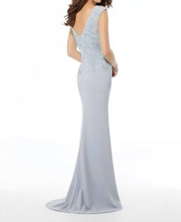 Mgny - Bateau Neckline Formal Dress