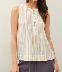 Be Cool - Britta Stripe Top