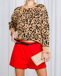 Vine & Love - Trim Jacquard Sweater