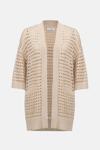 Joseph Ribkoff - Open Stitch Boxy Cardigan