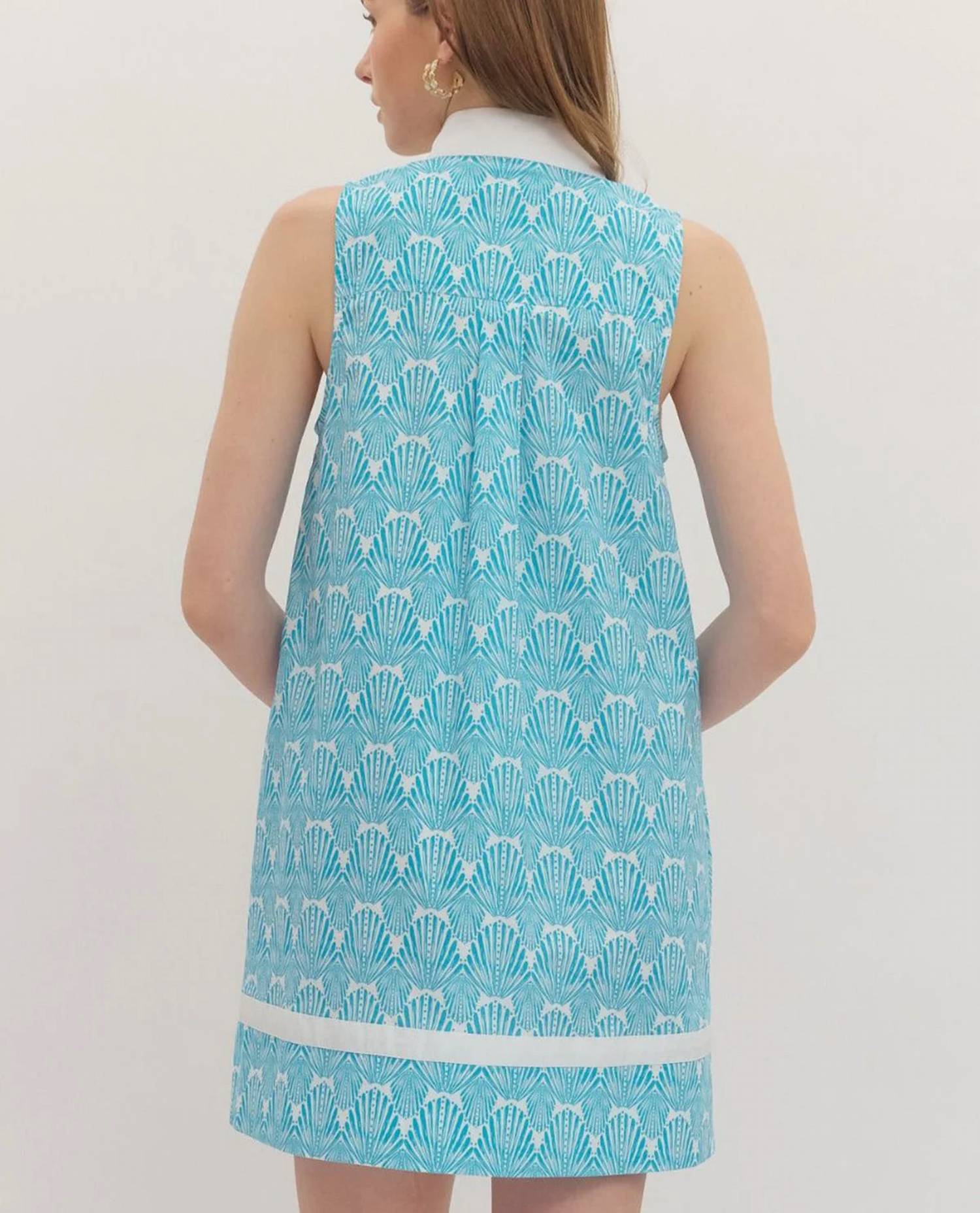 Entro - Sleeveless Shift Mini Dress