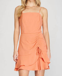She + Sky - Brielle Ruched Mini Dress