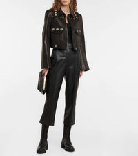 Khaite Melie Pant in black - women's pants