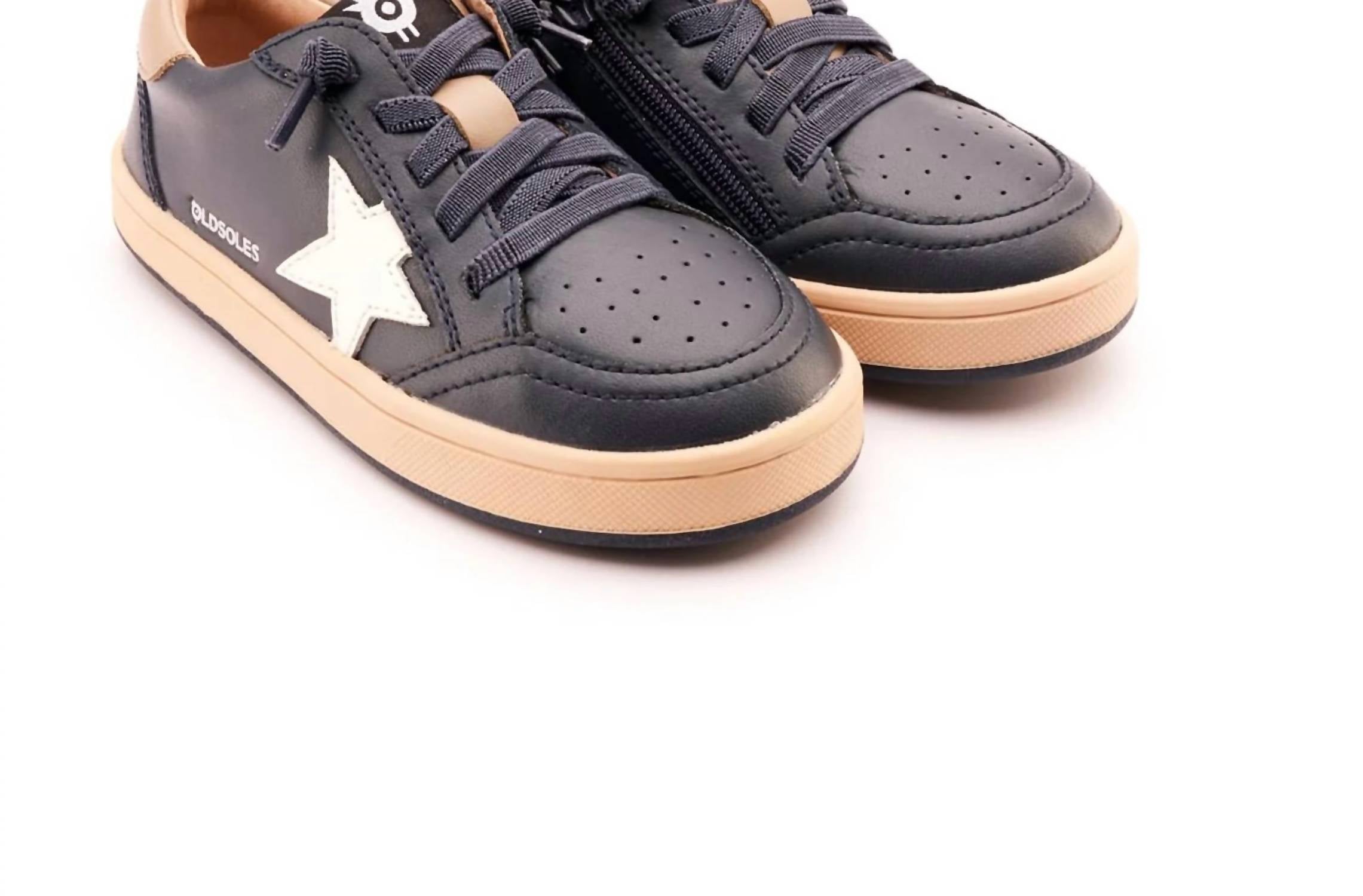 Oldsoles - Toddler's Platinum Runner Low Top Sneaker