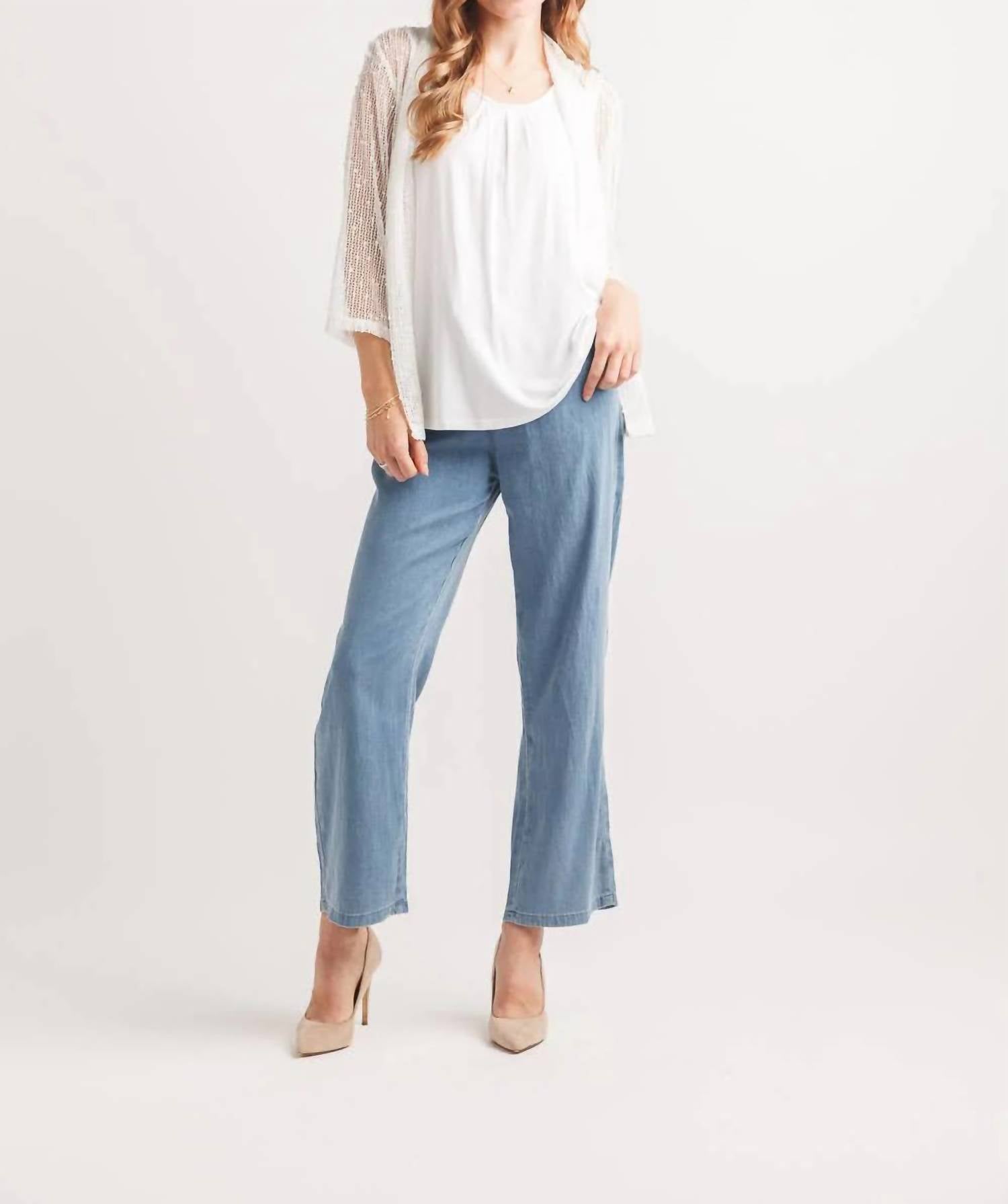 Papillon - Open Mesh Cover Up With Sequin Details