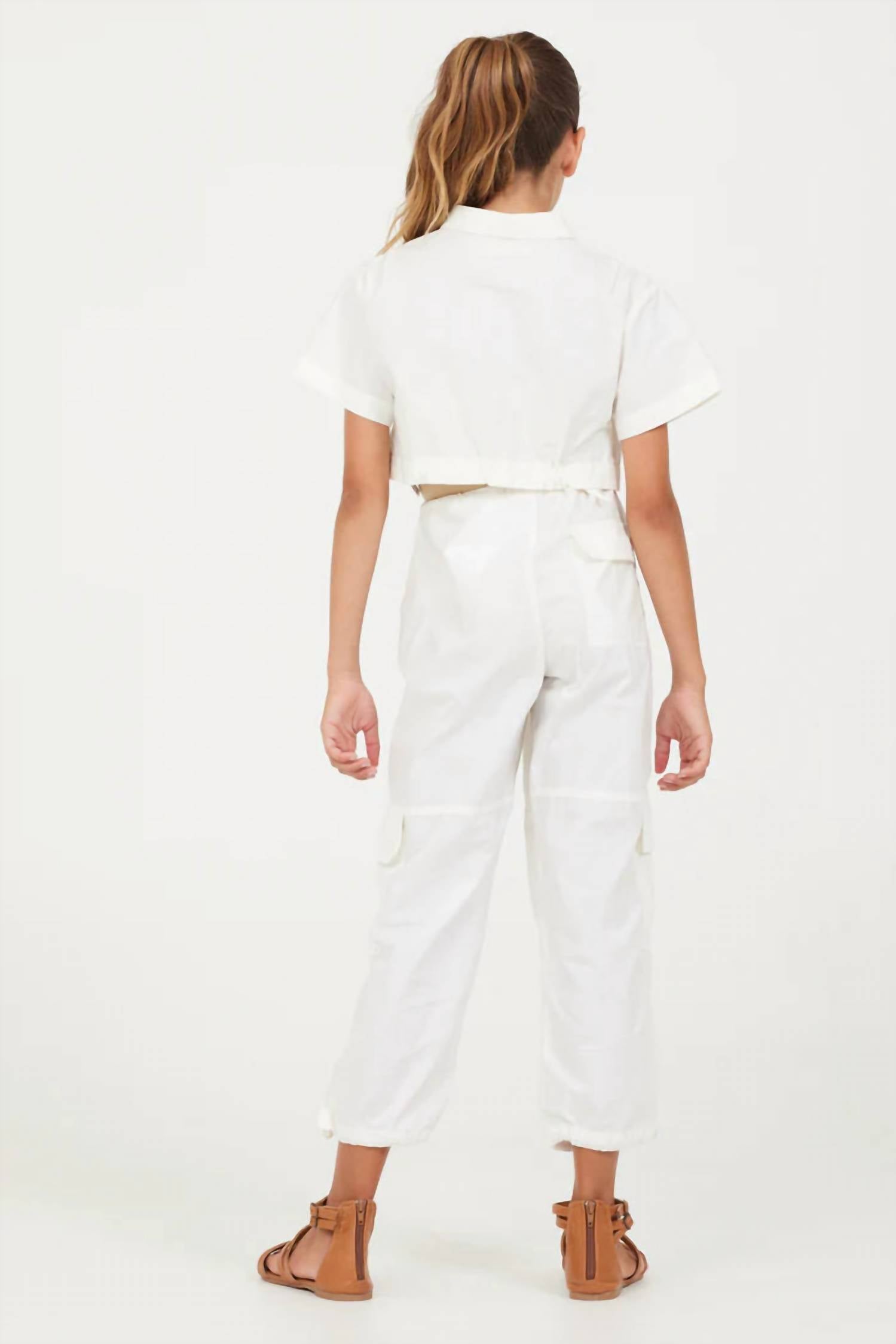 Vintage Havana - Oyster Parachute Pants