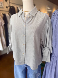 Kld - Women's Nati Tie Sleeve Blouse