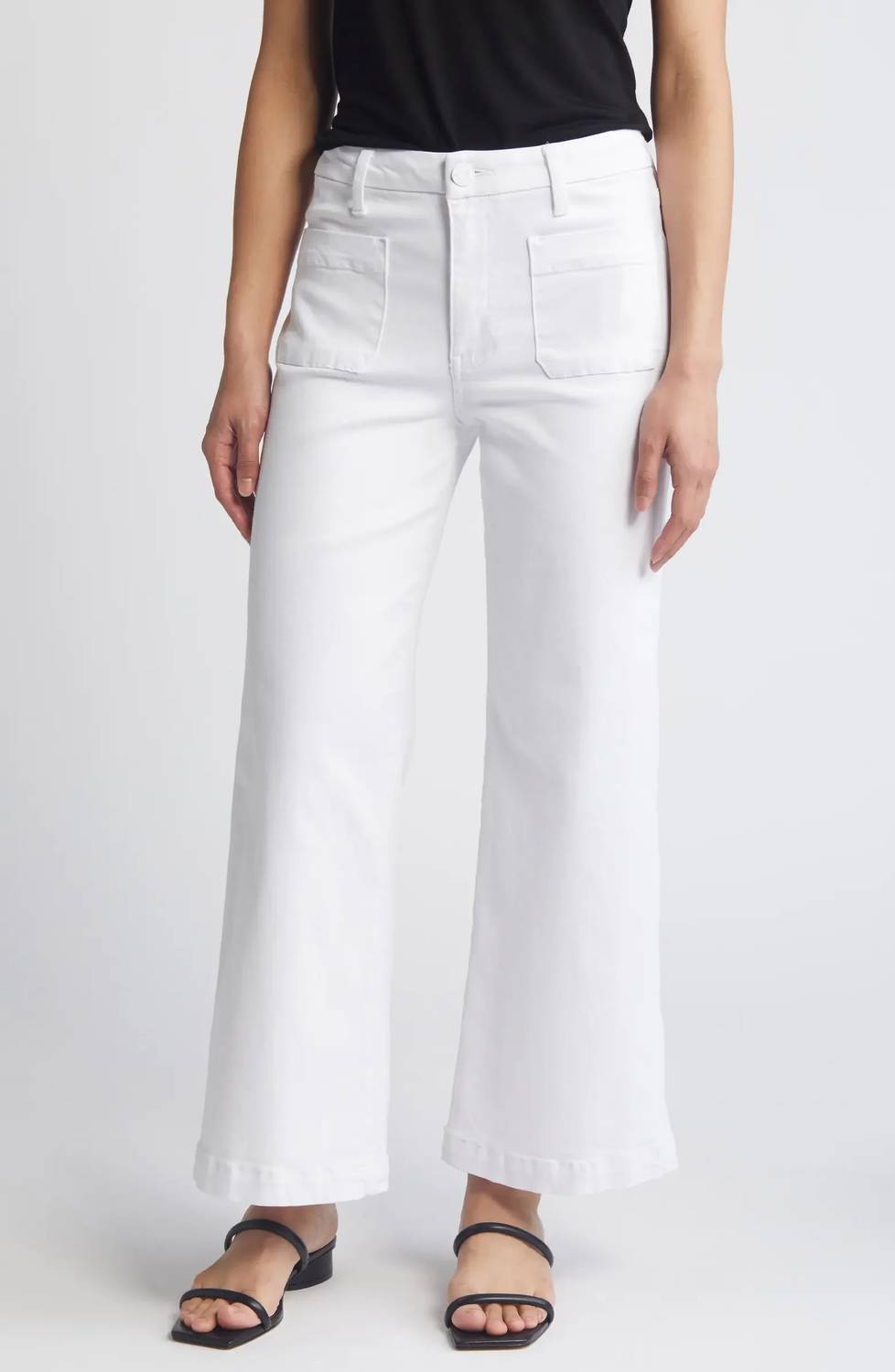 Kut From The Kloth - Women's Meg High Rise Patch Pocket Wide Leg Jean