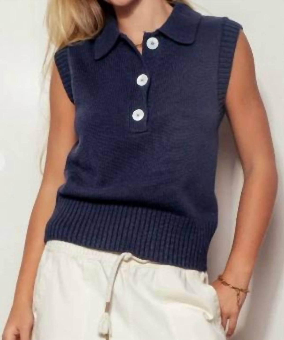 Trend:Notes - Sleeveless Knit Vest