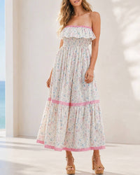 Mable - Cabana Strapless Maxi Dress