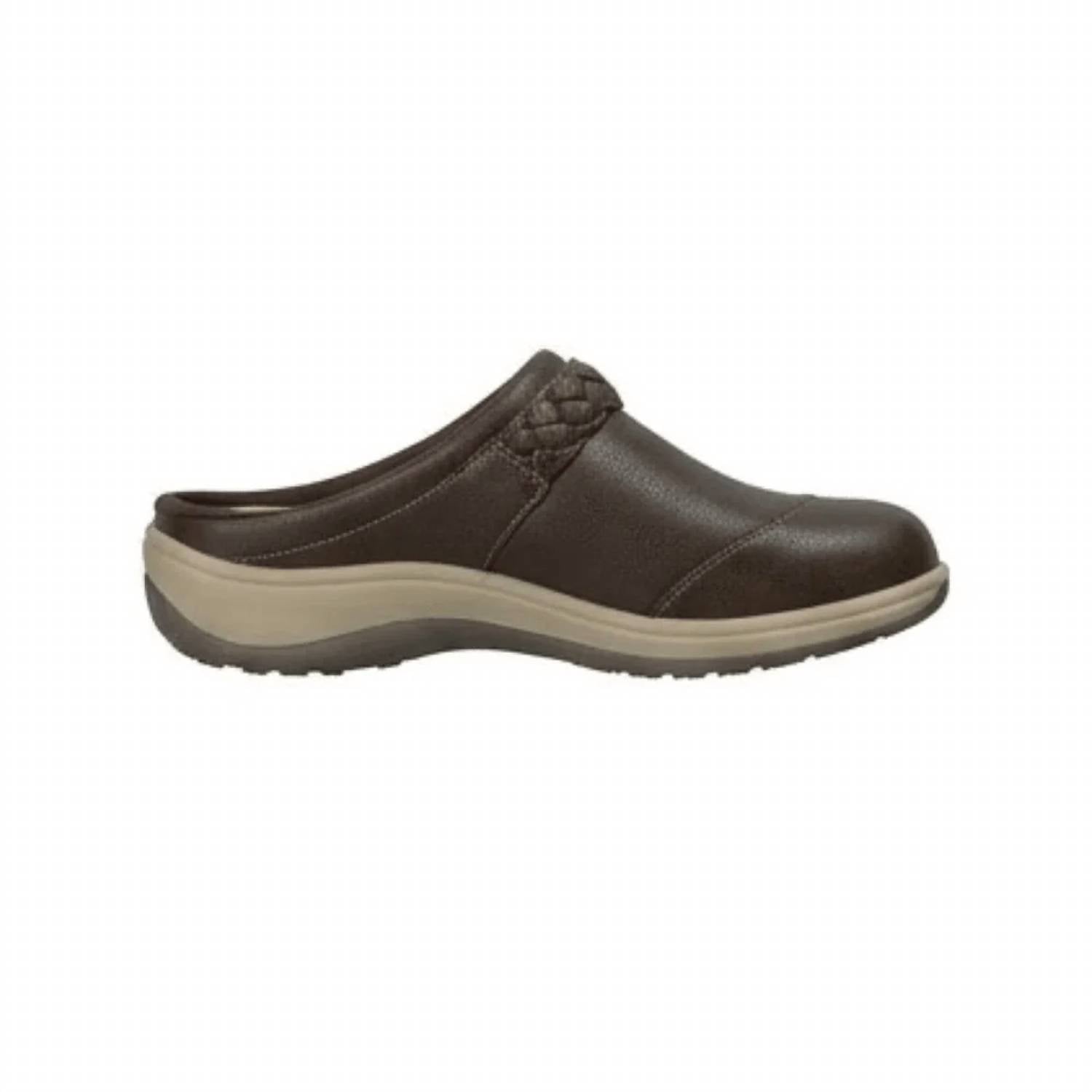 Orthofeet - Women's Irma Leather Slip On Comfort Clog