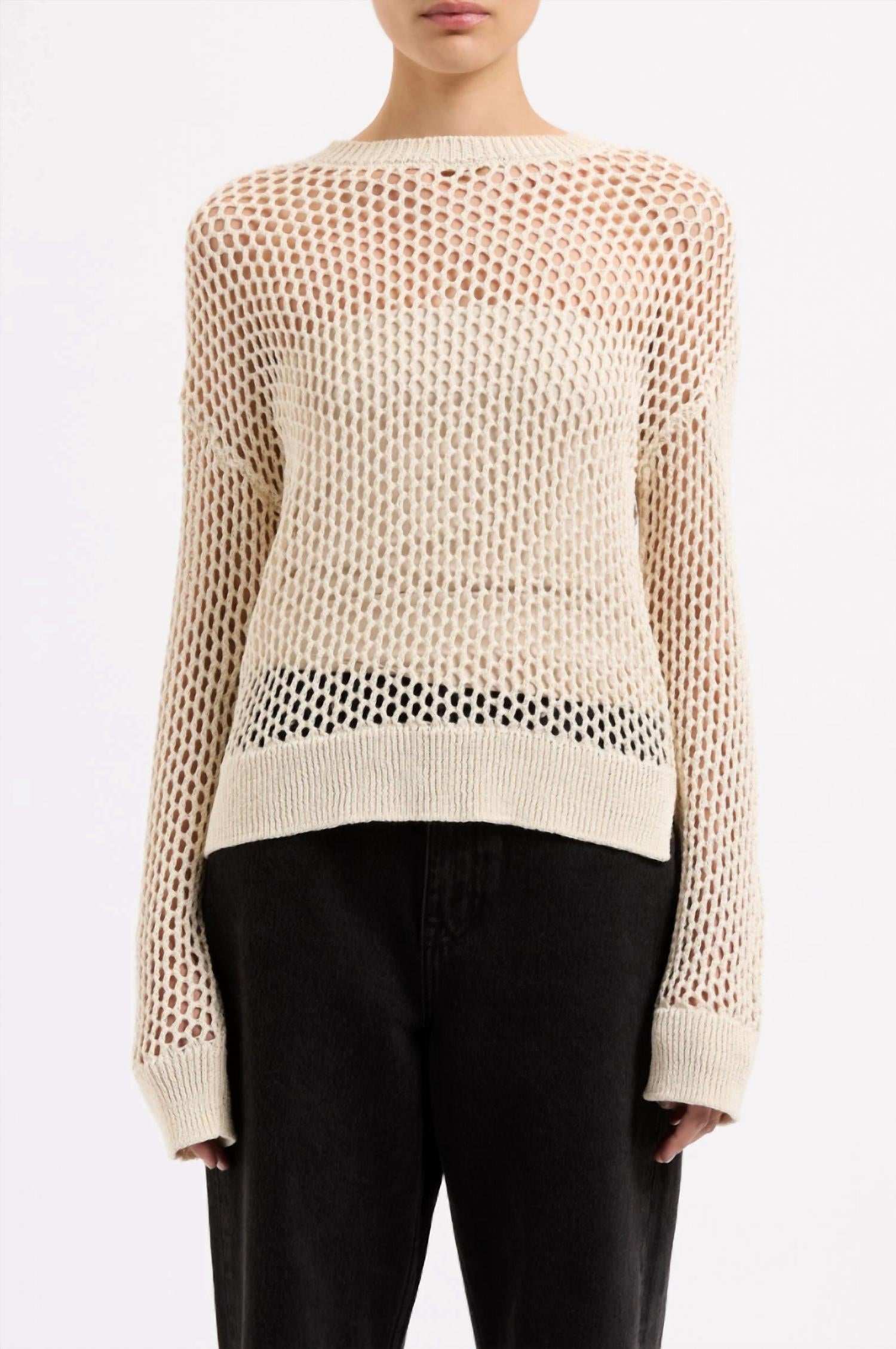 Nude Lucy - Garcia Crochet Knit Top