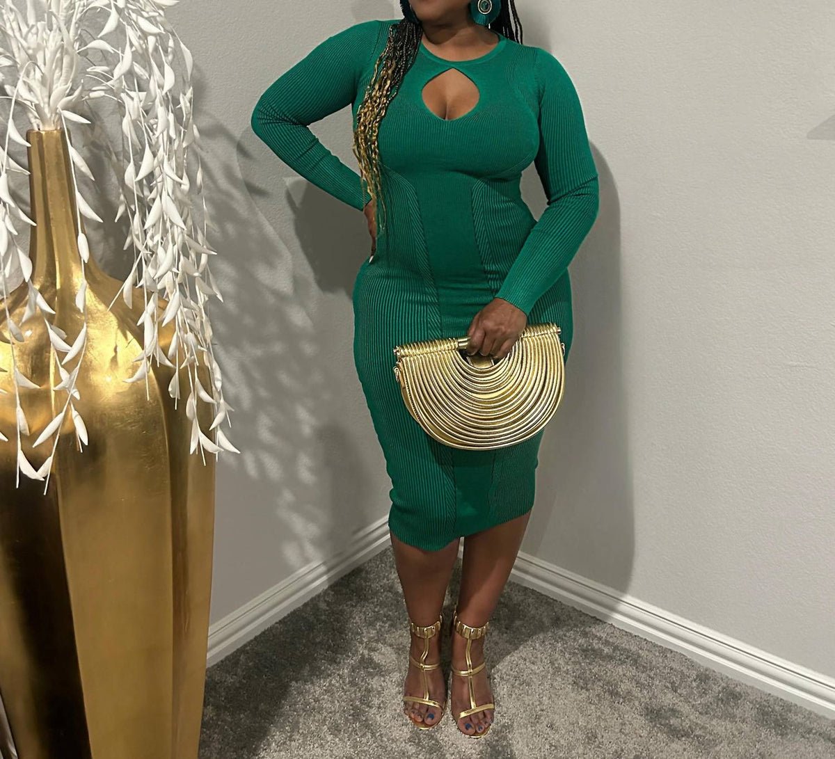 Hera Collection - Key And Ivy Midi Dress