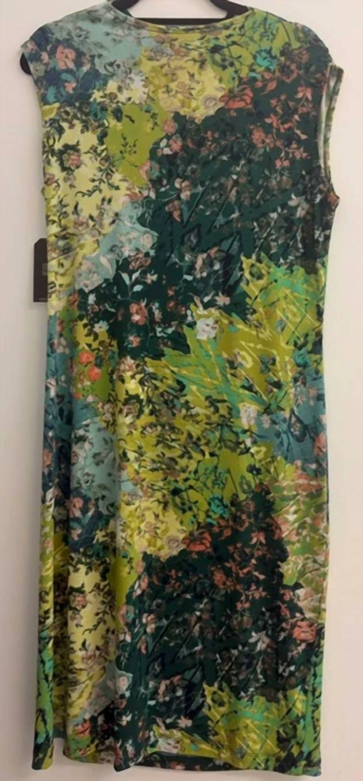 Clara Sunwoo - Floral Patch Print Sleeveless Midi Dress