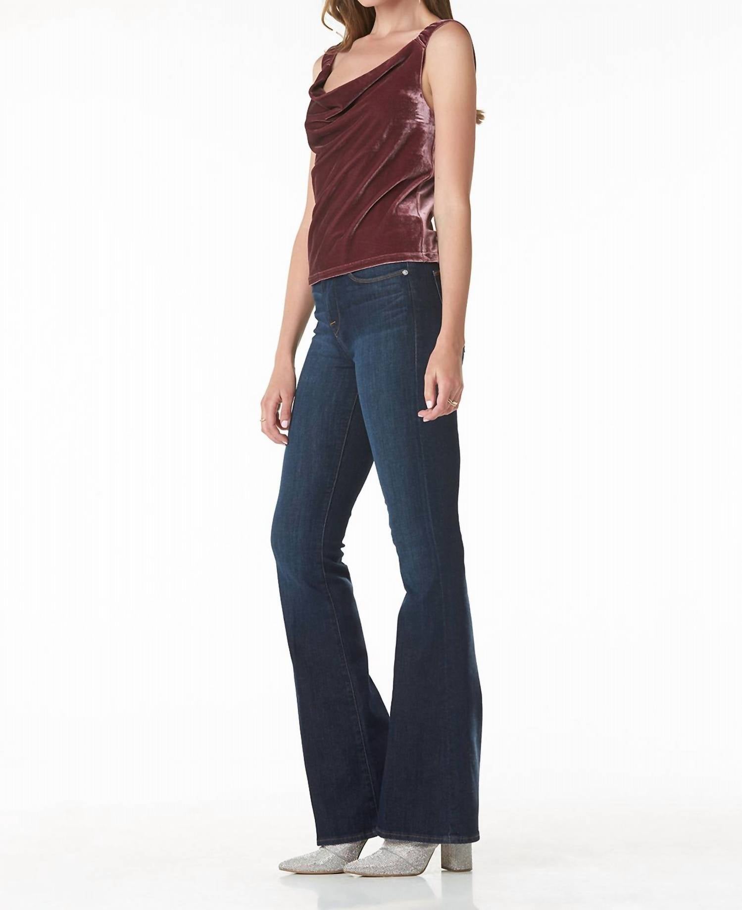 Fern Velvet Top