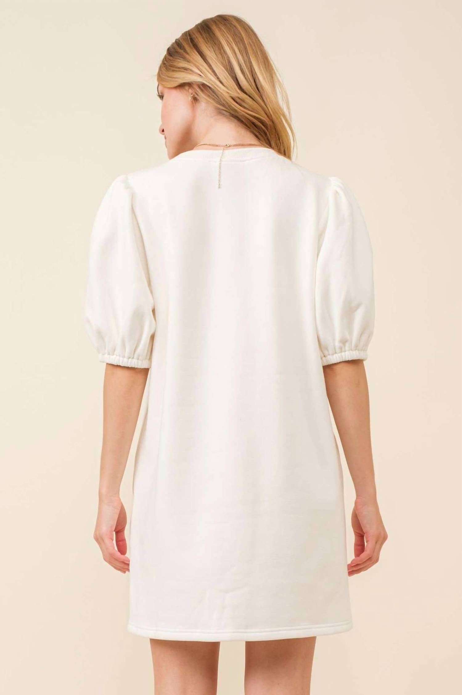 Main Strip - Pop Fizz Clink Sequin Fleece Dress