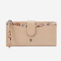 HOBO Women's Max Continental Wallet in quartz - women's bag