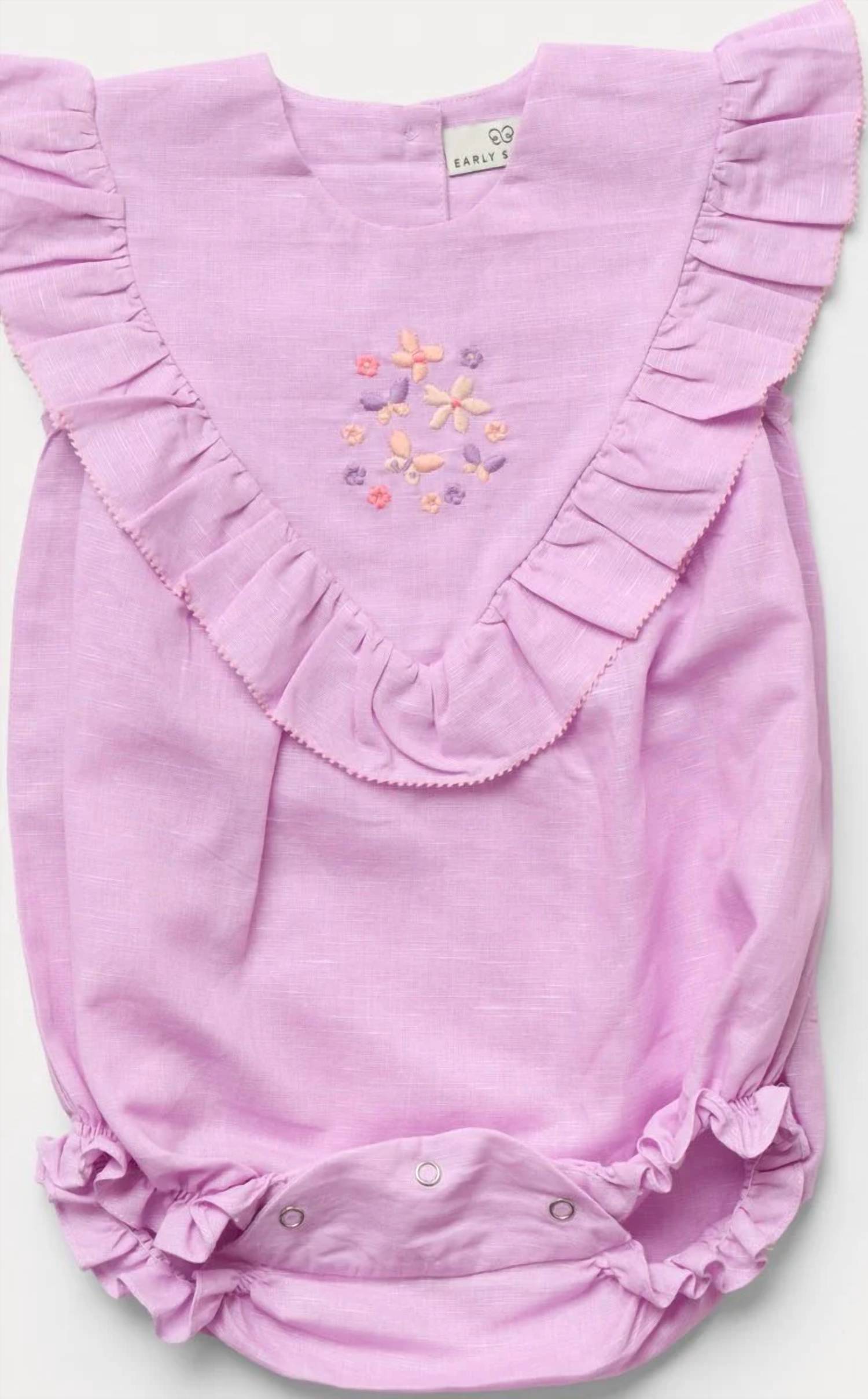 Early Sunday - Girl's Lucy Bubble Romper
