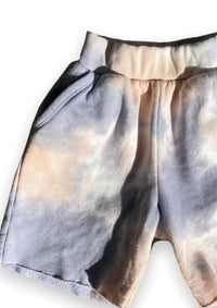 Rowdy Sprout - Boy's Tie Dye Fleece Short