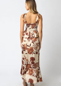 Olivaceous - Gracie Ruffle Dress