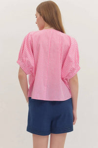 Entro - Puff Sleeve Top