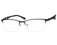 Haggar - Men's Hac112 Rectangle Eyeglasses