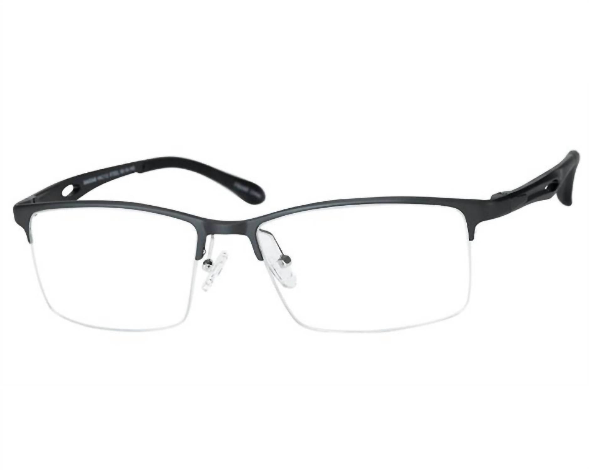 Haggar - Men's Hac112 Rectangle Eyeglasses