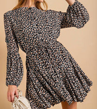 Kori - Knee Length Chiffon Dress