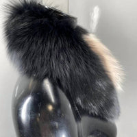 Eugenia Kim Women's Faux Fur Collar Scarf in black pink - women's scarf - alternate view