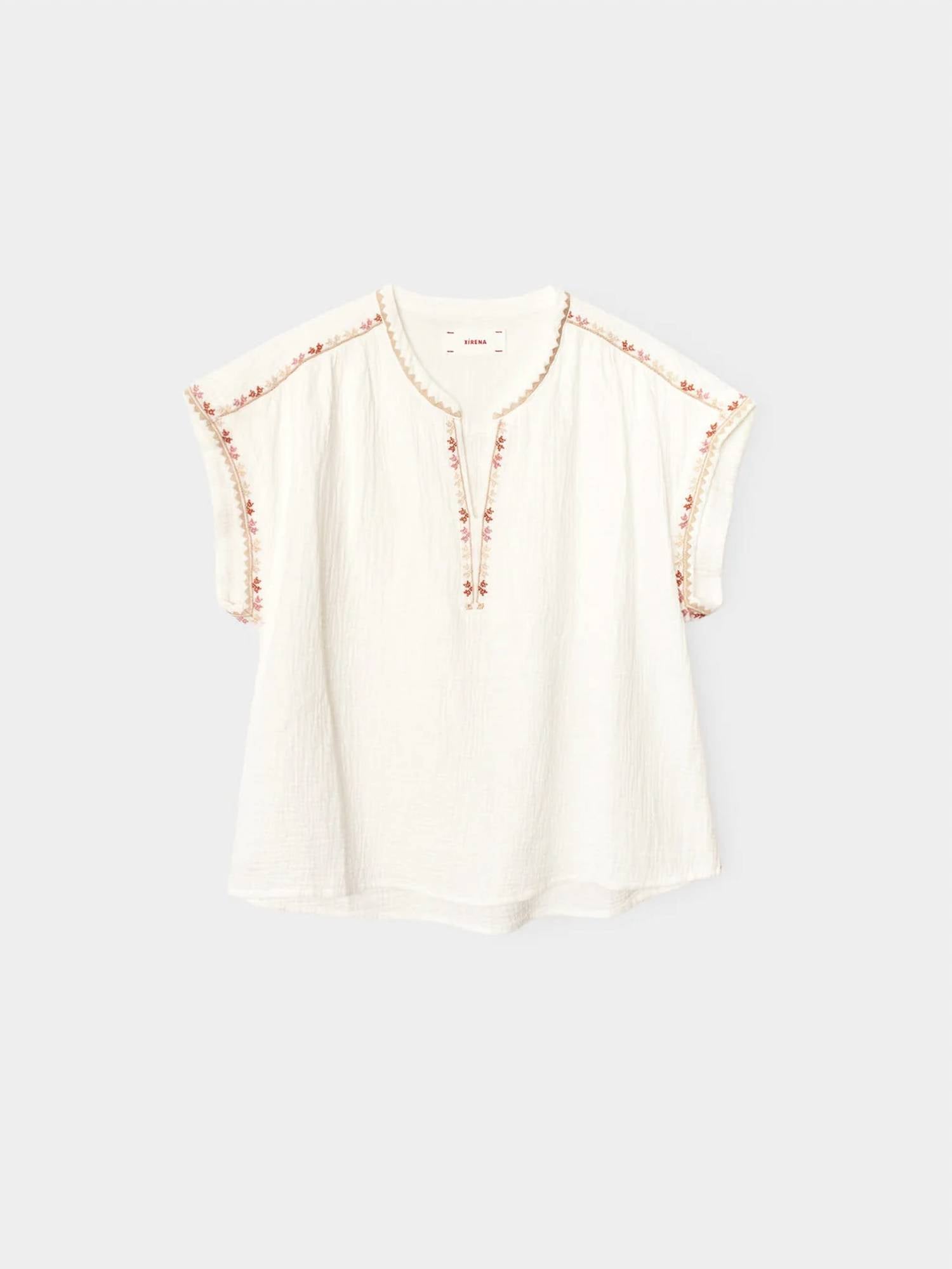 XIRENA Danika Top in claystone - women's t-shirt - view 4