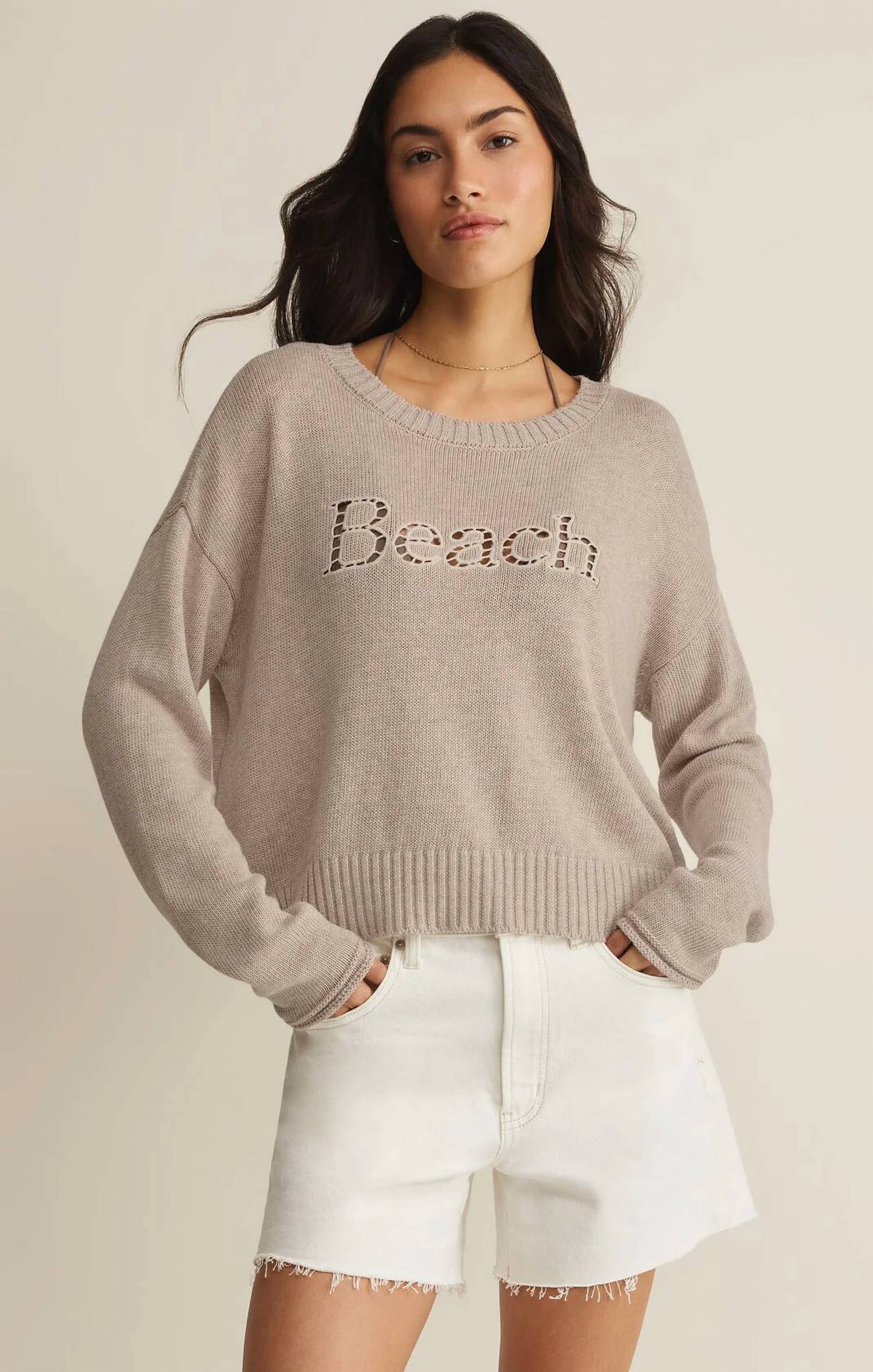 Z Supply - Beach Embroidered Sweater
