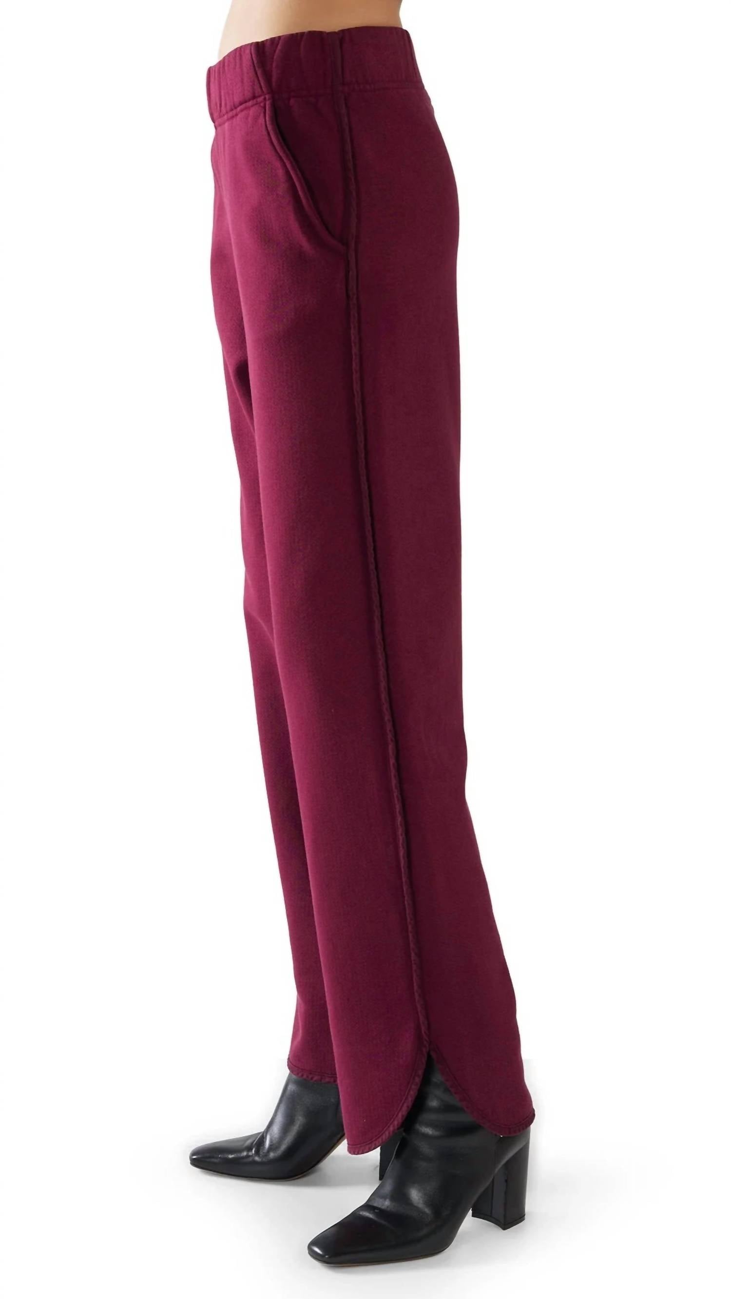 Les Tien - Olympia Scallop Sweatpants