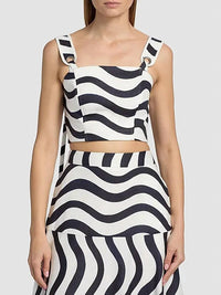 Milly - Lenox Printed Top