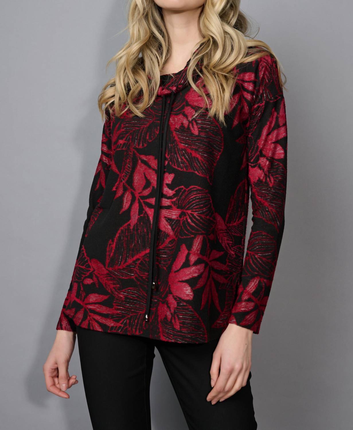 Picadilly - Drawstring Neck Top