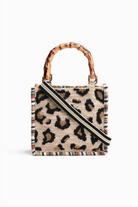 America & Beyond - Women's Luxe Leopard Day Handbag