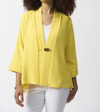 Joseph Ribkoff - Textured Woven Trapeze Jacket