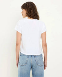 Michael Stars - Grayson Cropped Crew Neck Top
