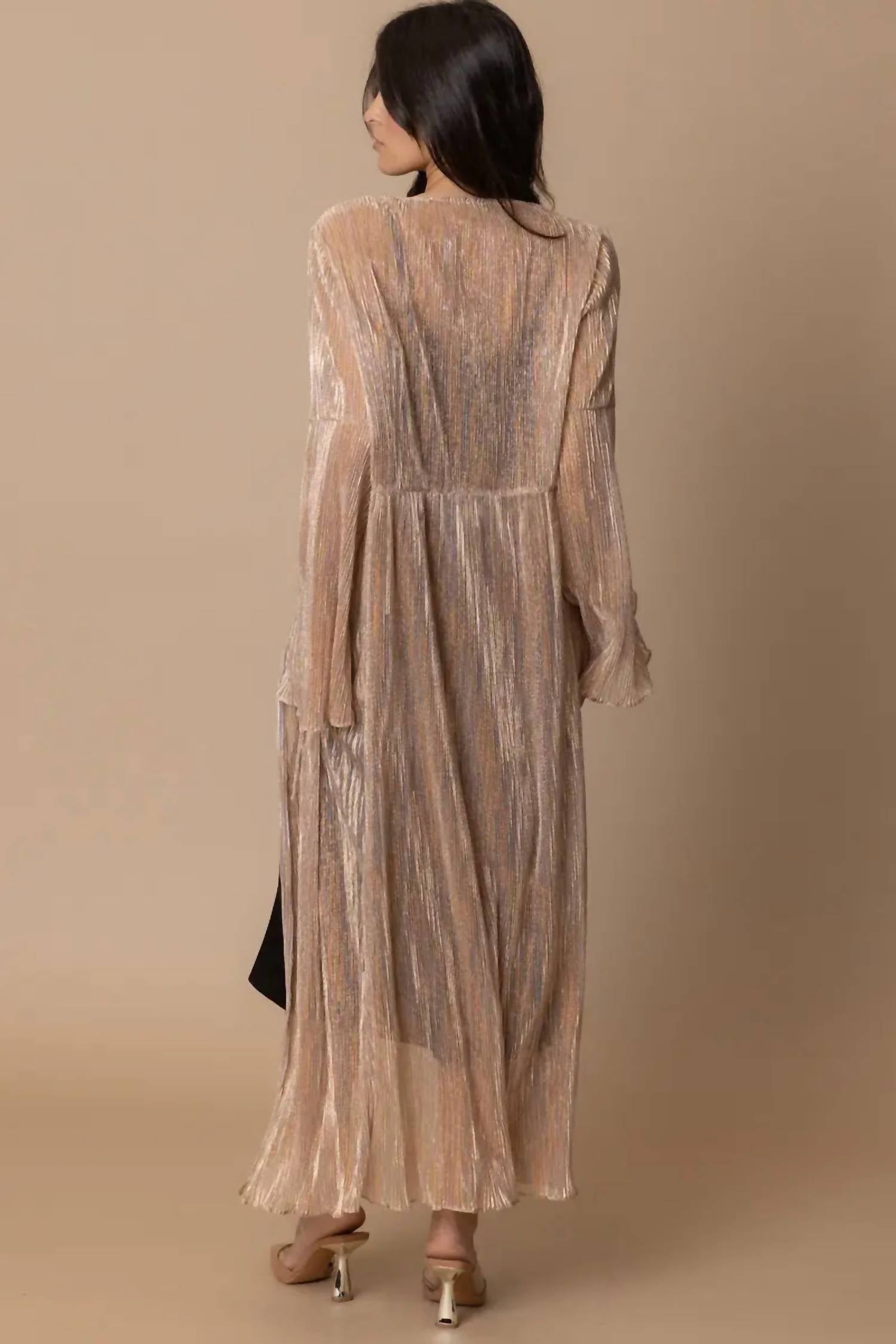 En Creme - Cassidy Shimmer Kimono