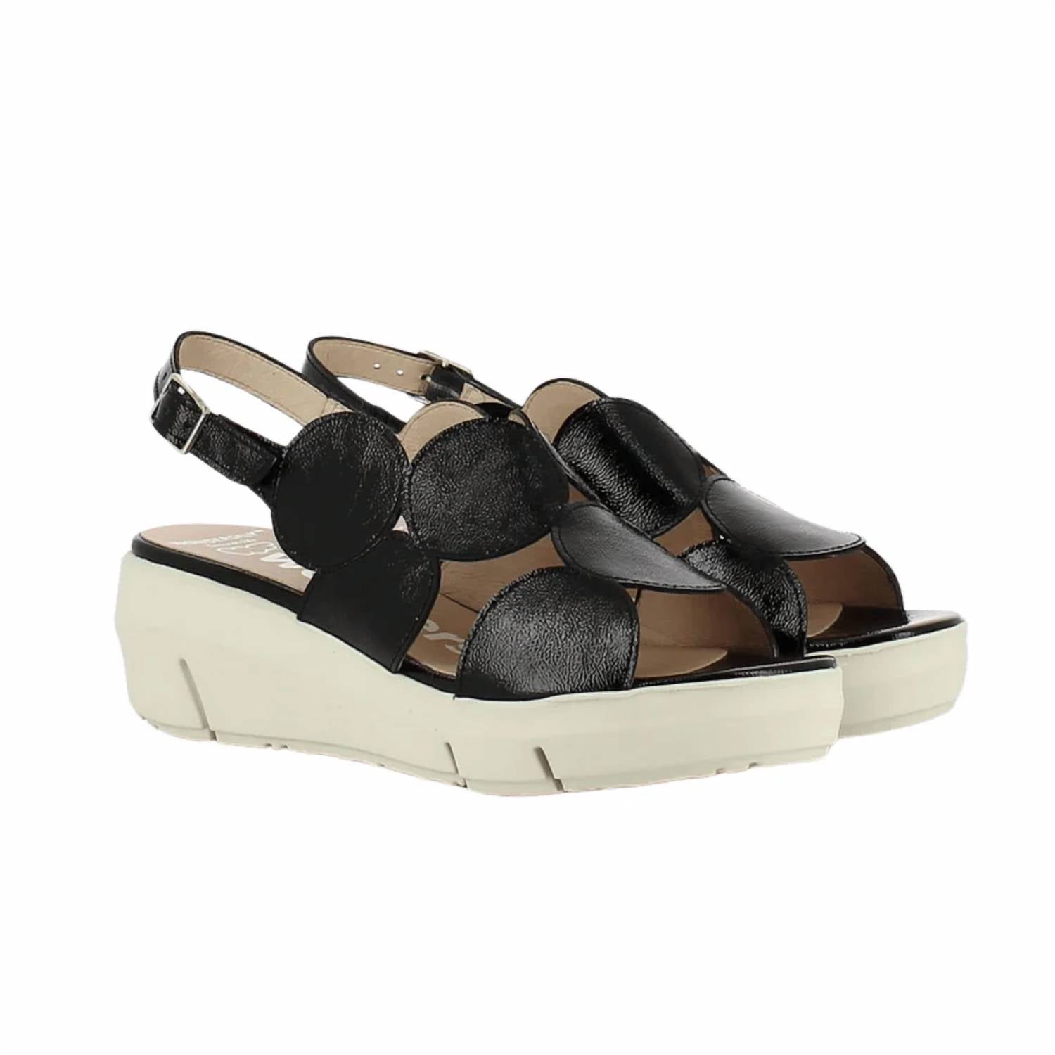 Wonders - Women's Bubble Wedge Sandals