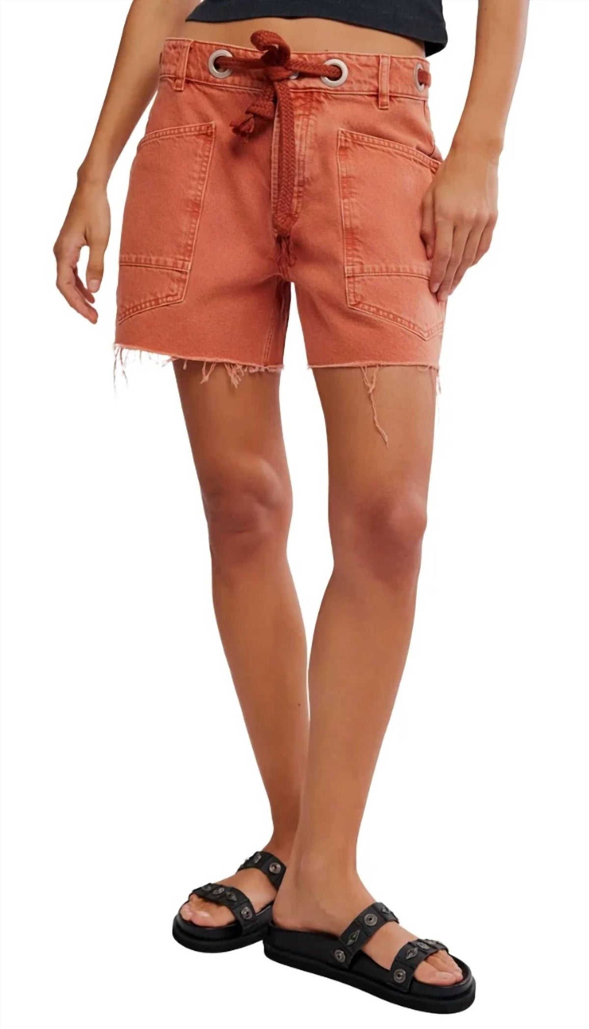 Free People - Moxie Slouchy Wide Fit Shorts