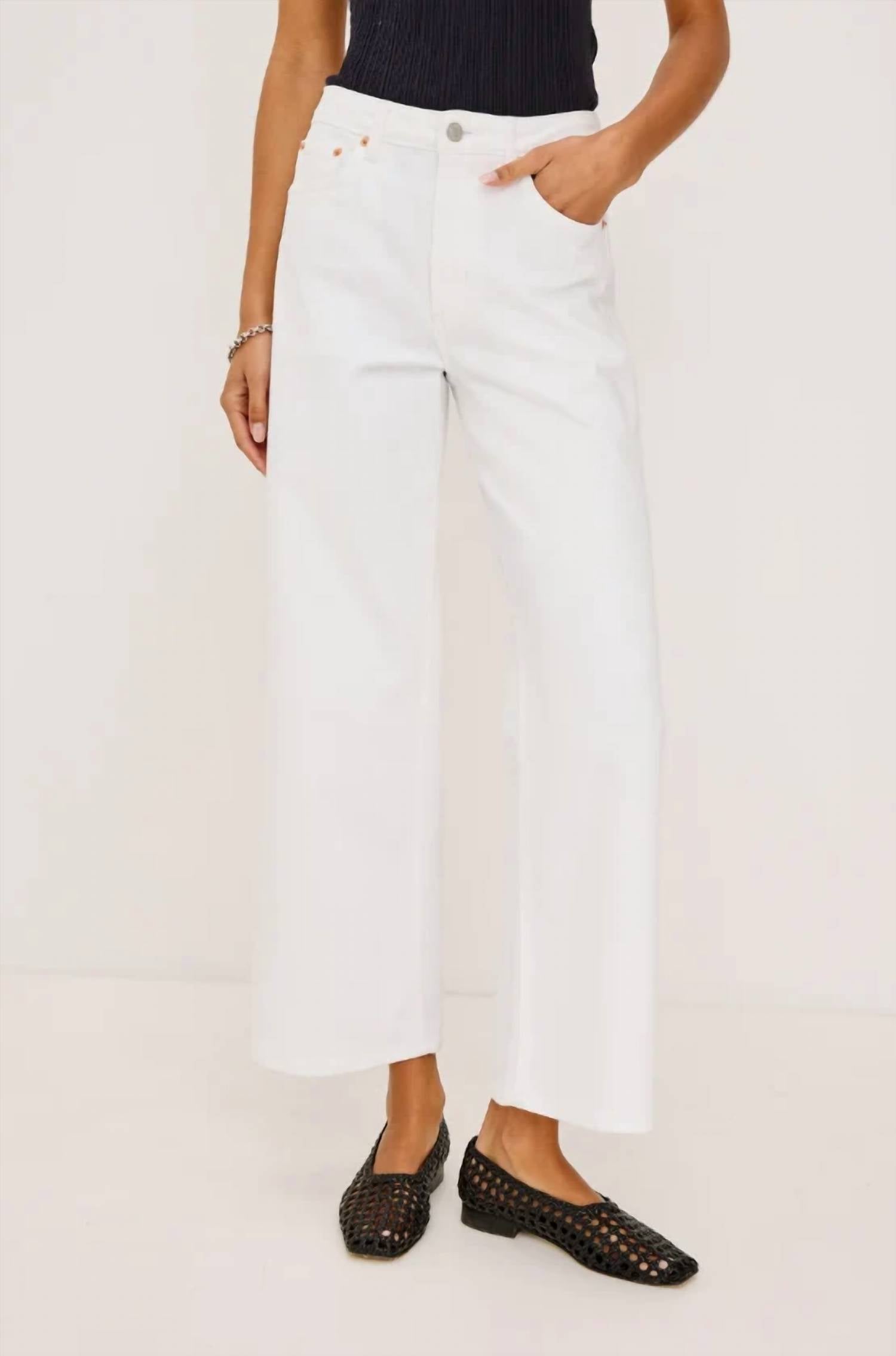 Rails - Getty Crop Wide Leg Jeans