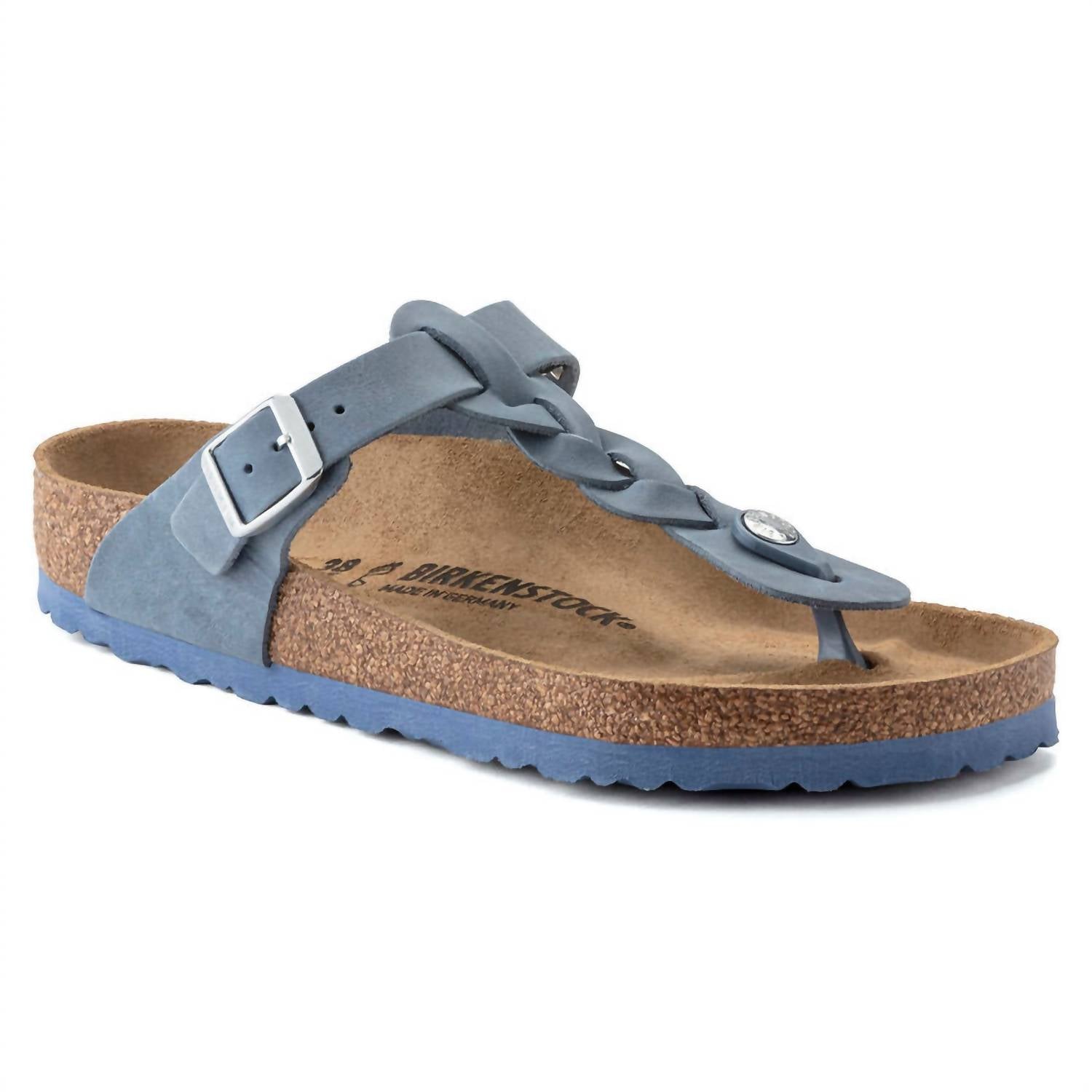 Birkenstock - Women's Gizeh Oiled Leather Braided Sandals